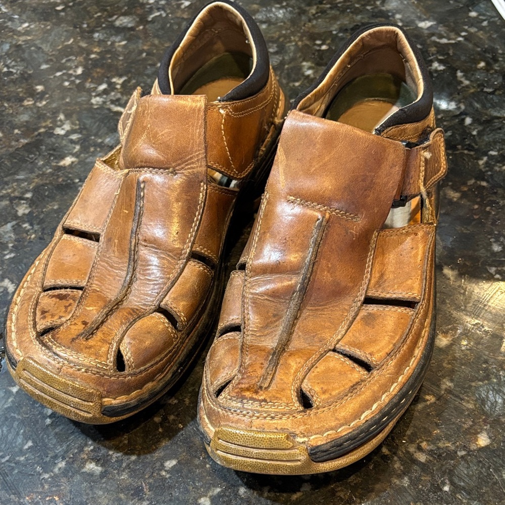 Timberland Altamont Leather Fisherman Sandals!  Men’s 9